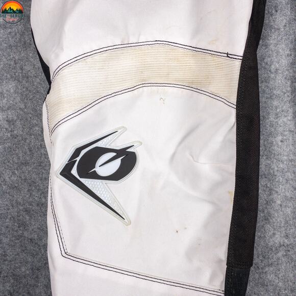 O'Neal Element Motorcycle Pants White Black Tapered Leg Unisex Adults Size 44 - Picture 11 of 16